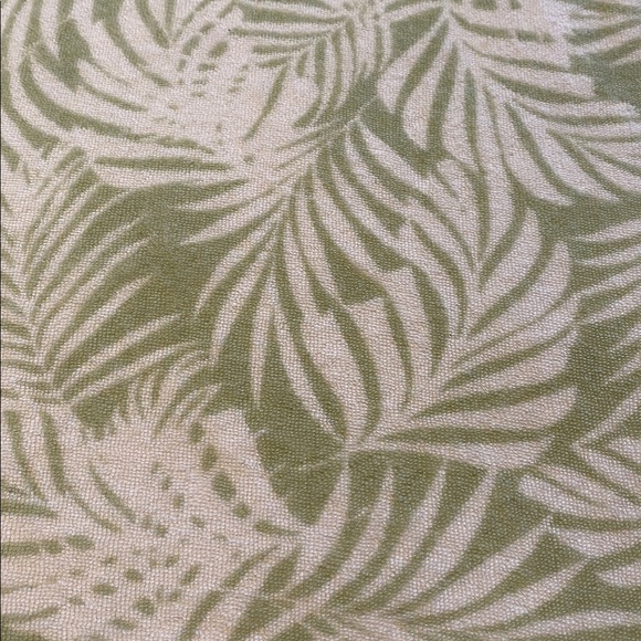 C&C California Terry Towel Fern S/S Polo Shirt Green White Size XXL - Picture 2 of 9